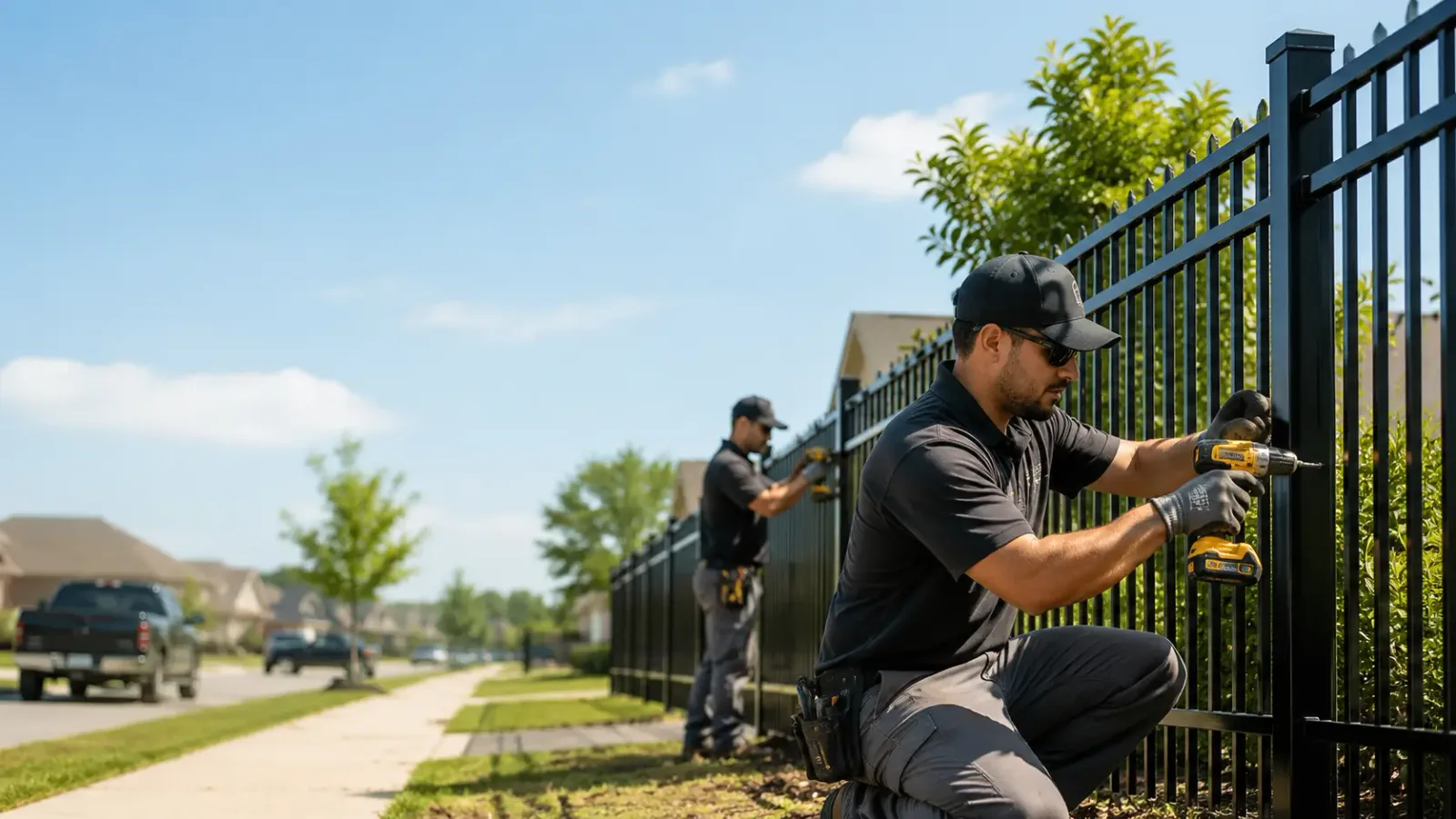 Metal Fence Installation in North Greece, NY